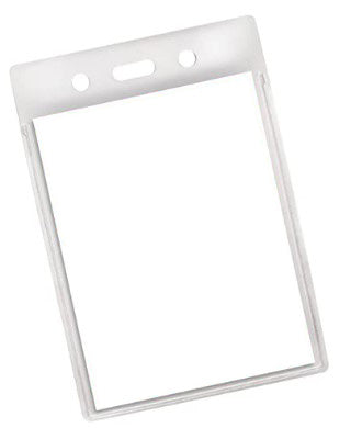 Wireless Zone Nametag plastic sleeve